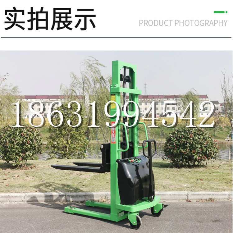 汉寿县电动叉车堆高车液压铲车电瓶1吨2吨站驾步行式小型全自动叉车